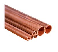 1Pcs Copper Straight Pipe Copper Metal Pipe Outer Diameter 2~20mm Inner Diameter 1~18mm Copper Pipe Length 100mm~500mm(OD5xID3mmx250mm)