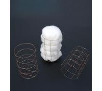 1PCS Copper Wire Laboratory Drainage Basket - 50mm Diameter, 80mm Height, Customizable Design, Lightweight and Durable