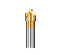 1pcs Corner Rounding Cutter End Mill R1-R12 Carbide Straight Shank Titanium Coating R Angle Milling CNC Router Bit Tool(R4x12x14x76)