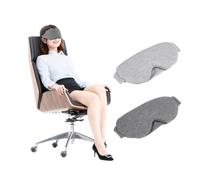 1pcs Cotton Sleep Eye Mask Light Blocking Sleep Mask Soft Eye Blindfold Eye Shade Cover for Sleep Travel Soft Eye Blindfold Mask(Dark Gray)