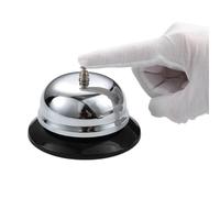 1PCS Counter Bell Reception Calling Bell, Hand Pressing Call Bell, Clear Sound Reception Desk Bell for Restaurant, Bar, Hotel & School