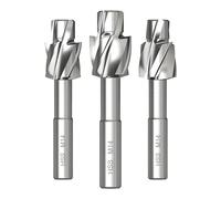 1PCS Countersunk Head Milling Cutter High-Speed Steel Flat Bottom Countersink Drill Straight Handle(M14)