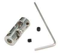 1Pcs Coupling Coupler 2/2.3/3/3.17/4/5/6/8/10/12mm Metal Joint Shaft Connector For RC Model DIY Car Boat(2.3mm to 4mm)