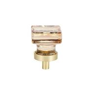 1Pcs Crystal Dresser Kitchen Furniture Handle Drawer Knob Door Knob Wardrobe Handle Cabinet Pulls(Style2)