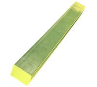 1pcs Customizable Solid Polyurethane Square Bar - Shock Absorbent, Wear Resistant, Oil Resistant, Translucent Yellow-Green(500mm 45x60mm)
