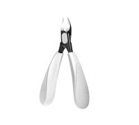 1Pcs Cuticle Trimmer Toenail Clippers, Stainless Steel Ingrown Toenail Removal Kit for Nail Groove, Nail Clipper for A,White