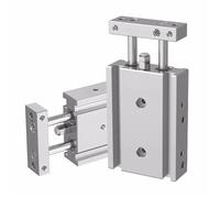 1pcs CXSM Dual Rod Cylinder Pneumatic Cylinder CXSM10 CXSM15 CXSM20 CXSM25 CXSM32 Double Axis Dual Rod Cylinder(Stroke 250mm,CXSM20)