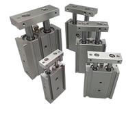 1PCS CXSM10-10 CXSM10-30 CXSM15-40 CXSM 20-30 Dual Rod Cylinder Basic Type Pneumatic Component air Tools(Stroke 40mm,CXSM Bore 20)