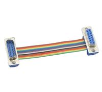 1pcs D-SUB DB9 DB15 DB25 DB37 DIDC 9 15 25 37Pin Male Female Cable D-SUD serial port connector adapter RS232 COM Extension Cable(DB9,FEMALE TO FEMALE_60CM)