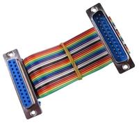 1pcs D-SUB DB9 DB15 DB25 DB37 DIDC 9 15 25 37Pin Male Female Cable D-SUD Serial Port Connector Adapter RS232 COM Extension Cable(DB9,MALE TO FEMALE_20CM)