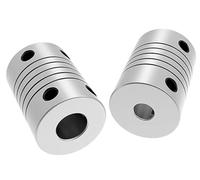 1pcs D19*L25 Shaft Coupling Aluminium flexible Jaw 3/4/5/6/6.35/7/8/10mm Stepper Motor Coupler Encoders Engraving Machine(5x6)