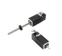 1PCS DC 28/42/57mm Nema11/17/23 Closed Loop Lead Screw Linear Stepper Motor 0.13-1.2Nm RS485 Driver Encoder Motor with 4m Cable(28X52-70N-Tr8X4-100)