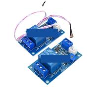 1PCS DC 5V 12V XH-M131 Light Control Switch Photoresistor Relay Module Detection Sensor 10A Brightness Control Module(5V)