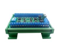 1PCS DC 6.5-30V 32ch DIN35 C45 Rail Box RS485 Modbus RTU Controller 300MA Driver Module for Relay Switch LED Motor(With Din Rail Box)