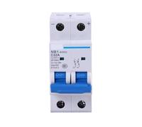 1PCS DC Circuit Breaker 1P 2P 4P DC500V 6KA C1A 2A 3A 4A 5A 6A 10A 16A 20A 25A 32A 40A 50A 63A(4P DC1000V,40A)