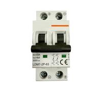 1PCS DC Circuit Breaker 500V Solar PV System MCB 3A-63A for Electrical Wiring System - Renewable Energy Circuit Breaker(16a)