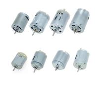 1PCS DC electronic starter 3V 6 V 12V 130 140 260 280 365 370 380 385 High Speed Carbon Brush for DIY Hair Dryer Toy Fan Engine Part EKFBQBGW(1PCS 380 Motor)