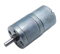 1pcs DC Gear Motor Gearbox Reduction Reversible JGA25-310 6V 12V Micro High Torque (6V 43rpm Motor x bracket)