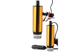 1PCS Dc12v 32l/min,aluminum Alloy Submersible Electric Oil Pump For Diesel/oil/water/fuel Transfer,with Switch With Cigarette Lighter(51mm12V clip)