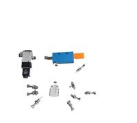 1pcs DC24VAC220V Industrial Vacuum Generator Pneumatic Sucker Negative Pressure Large Suction Manipulator Accessories 1-8 Optional(7 Suction Cup,DC24V)