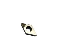 1PCS DCGT070202 DCGT070204 DCGT070208 DCGT CBN Diamond Insert PCD Aluminum Alloy End Mill Tool CNC Carbide CBN Turning Lathe(DCGT070204-PCD)