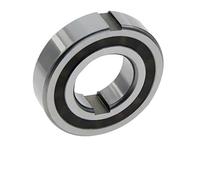 1PCS deep Groove Ball unidirectional Bearing CSK8 10 12 15 17 20 25 30 35 40 PP with Inner and Outer Grooves(CSK10 (10X30X9MM))