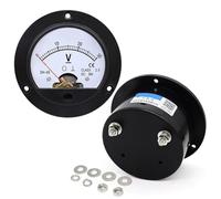 1Pcs DH-65 Current And Voltage 5V 10V 15V 20V 25V 30V 50V 75V 100V 150V 200V 300V 450V 500V Circular Pointer Meter(DC 2V)