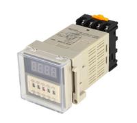 1PCS DH48S-2Z AC36V AC220V AC380V DC12V DC24V 8 Pins DPDT 0.01s-99H99M Timer Time Relay(AC380V)