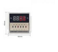 1PCS Digital LED Programmable Delay RELAY Timer DH48S-S DH48S-1Z DH48S-2Z ACDC12V AC220V ACDC24-240V 0.1S-99H 0.01S-99H99M With Socket Base(ACDC24-240V,DH48S-S)