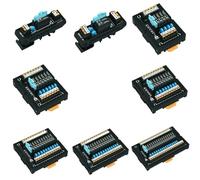 1PCS DIn Rail And Flat Mount APAN3105 APAN3112 APAN3124 5A Relay Module Driver Output Amplifier Board Common Output(Relay 5V,HL-8C-1NO-SP)