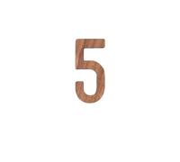 1Pcs DIY Black Walnut Wall English Wooden Letters Numbers Free Combination Decor Cafe BarDecoration(5)