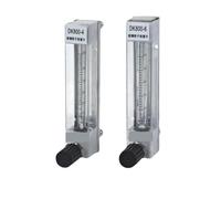 1pcs DK800-6 Gas/Liquid Glass Rotameter Flow Meter Nitrogen Float Indicator Custom Variable Area Type(G-25-250L-H)