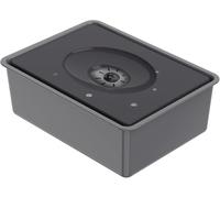 1Pcs Dog Water Bowl Replacement Basic Bowls with Floating Disk, Grey