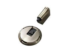 1Pcs Door Stopper Mechanical Stop Adjustable Holder Non-Punch Sticker Furniture Hardware for Living Rooms, Bedrooms(Green Bronze)