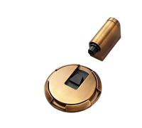 1Pcs Door Stopper Mechanical Stop for Door | Adjustable Door Holder Non-punch Sticker Furniture Door Hardware(Yellow bronze)