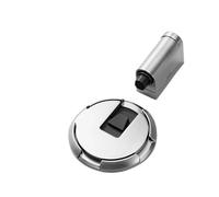 1Pcs Door Stopper Mechanical Stop for Door | Adjustable Door Holder Non-punch Sticker Furniture Door Hardware(Silver)
