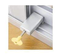 1PCS Door Window Lock Adjustable Stopper Thick Sliding Safety Anti Theft Children Security LockChild Plastic Steel Aluminum Free Rails Limit Window Do