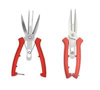 1Pcs Double-edged Gardening Scissors Agriculture Thinning Multiuse Garden Fruit Tree Pruning Shears Tool Fruit Picking Scissors
