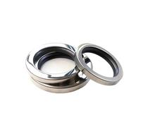 1Pcs Double Lip Temperature Shaft Seal for Air Compressor PTFE Stainless Steel Inner Diameter 17-58mm(25x35x8mm)