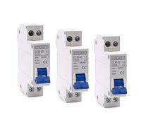 1Pcs DPN DZ30 230V 1P+N Mini Circuit Breaker MCB 10A 16A 20A 25A 32A Lead Rail Breaking Capacity 4.5KA (Size : 6A)(16A)