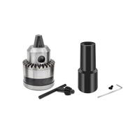 1PCS Drill Chuck 0.6-6mm 0.3-4mm 1.5-10mm JT0 B10 B12 Adaptor Connecting Rod 4/5/6/8/10/12mm Shaft Sleeve Steel Copper Coupling (Color : B10 Chuck and 8mm)