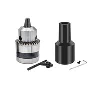 1PCS Drill Chuck 0.6-6mm 0.3-4mm 1.5-10mm JT0 B10 B12 Adaptor Connecting Rod 4/5/6/8/10/12mm Shaft Sleeve Steel Copper Coupling (Color : B12 Chuck and 12mm)