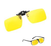 1Pcs Driving Glasses Night Vision Enhance Night Vision and Reduce Reflection Night Driving Glasses Clamp Design Clear Line of Sight Anti Glare Night Driving Glasses Suitable for Night Driving