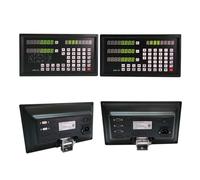 1pcs DRO-3V 2V 2 axis 3 axis Digital Readout Metal Casing Display for Milling Lathe Machine Linear Scales Encoder DRO AC90-250V(DRO-3V UK Plug)