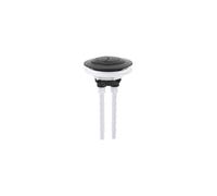 1PCS Dual Flush Toilet Cistern Push Button Assembly for 38mm 48mm 58mm Tank Gold/Silver/Black(Black)