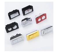 1PCS Dual Flush Toilet Push Button Rectangle Tank Water Saving Valves Closestool Discharge Switch Buttons Bathroom Accessories(A-01)