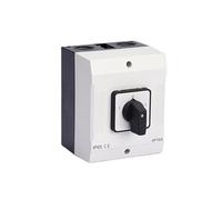 1pcs Dual Power Transfer Switch IP65 Waterproof Electrical Changeover switch Selector Main Switch Manual Three Position(4P20A)