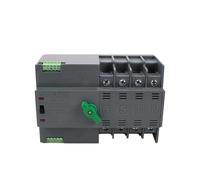 1PCS Dual Power Transfer Switch Rail 2P 3P 4P ATS Electrical Selector Switches Uninterrupted Power Circuit Breaker(3P,220V 100A)