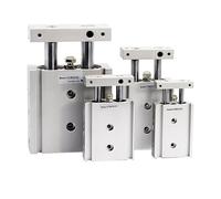 1PCS Dual Rod Cylinder Basic Type CXSL6 10 15 20 25 32-10 20 CXSL10-15 CXSL10-20 -25-30 -35-40 -45-50 -60-70 -75(Stroke 45mm,CXSL15)