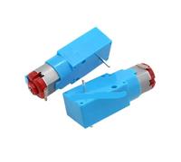 1PCS Dual Shaft Worm Gear electronic starter DC 3V 5V 6V 220RPM Slow Speed 130 Turbo Gearbox Engine DIY Robot Smart Car Toy Train MQXFCZUX